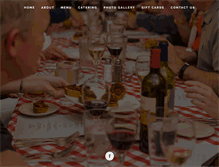 Tablet Screenshot of bongiornoitalianrestaurant.com